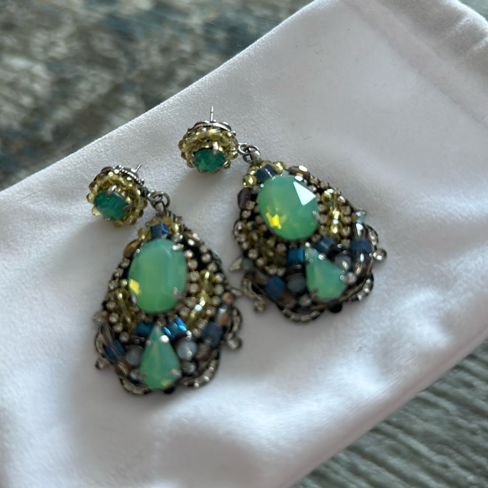 Deepa Ghernani chandelier earrings